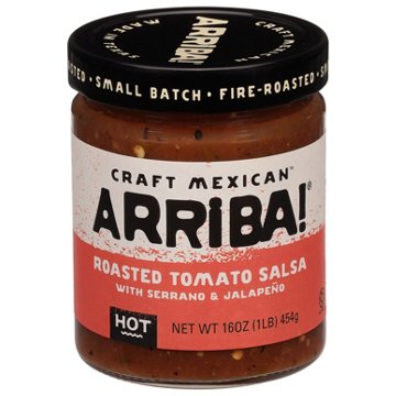 Arriba! Hot Roasted Tomato Salsa, 16 oz