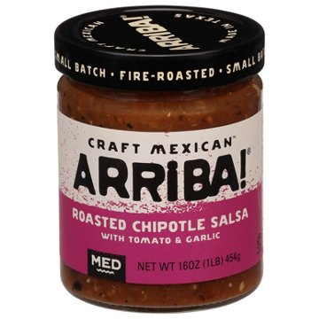 Arriba! Medium Roasted Chipotle Salsa, 16 oz
