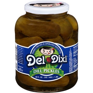 Del-Dixi Dill Pickles, 46 oz