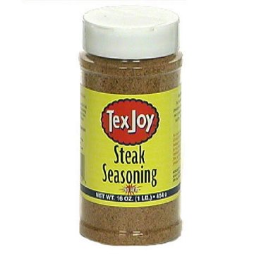 TexJoy Steak Seasoning with no MSG, 16 oz