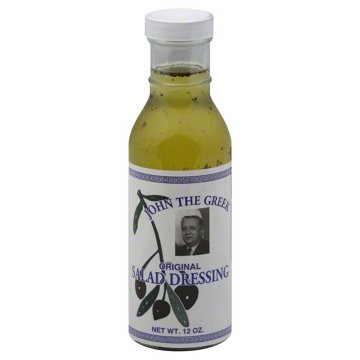 John The Greek Original Salad Dressing, 12 oz