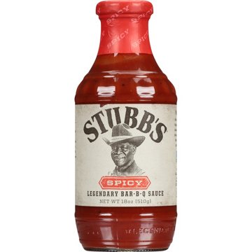 Stubb's Spicy Barbecue Sauce, 18 oz