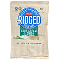 H-E-B Ridged Potato Chips - Sour Cream & Onion, 1.75 oz