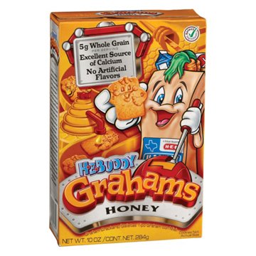 H-E-Buddy Honey Grahams, 10 oz