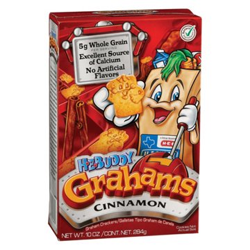 H-E-Buddy Cinnamon Grahams, 10 oz