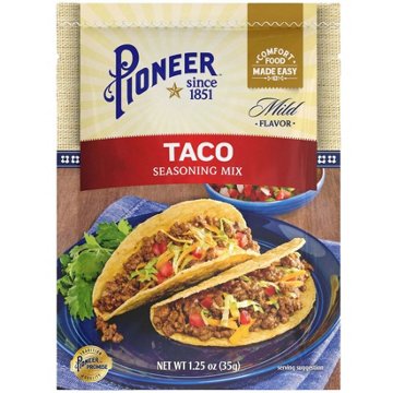 Pioneer Taco Seasoning Mix, 1.25 oz
