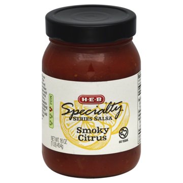 H-E-B Specialty Series Mild Salsa - Smoky Citrus, 16 oz