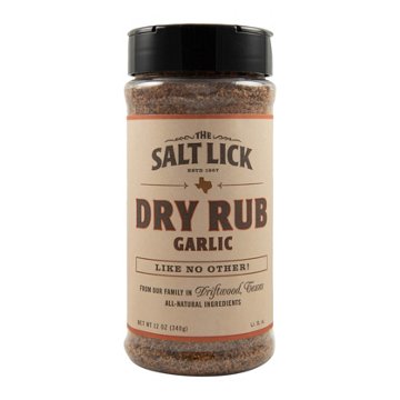 The Salt Lick Garlic Dry Rub, 12 oz