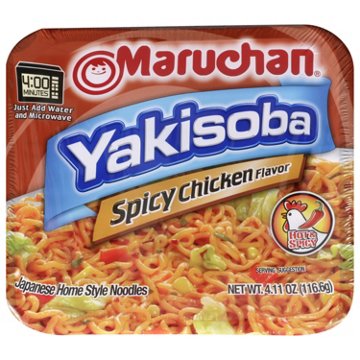 Maruchan Yakisoba Noodles - Spicy Chicken Flavor, 4.11 oz