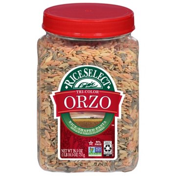 RiceSelect Tri-Color Orzo, 26.5 oz