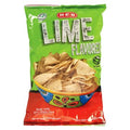 H-E-B Lime-Flavored White Corn Tortilla Chips, 14 oz