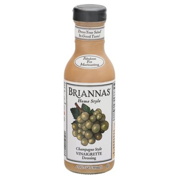 Briannas Home Style Champagne Caper Vinaigrette Dressing, 12 oz