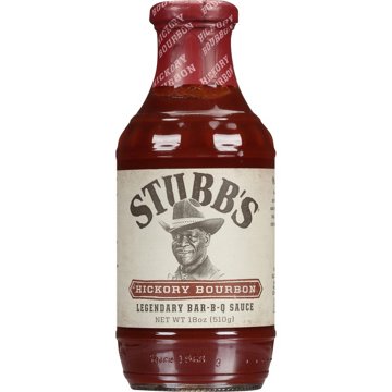 Stubb's Hickory Bourbon Barbecue Sauce, 18 oz