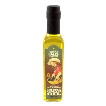Texas Olive Ranch Roasted Garlic Olive Oil, 250 mL