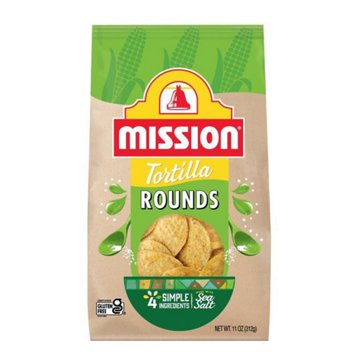 Mission Tortilla Rounds, 13 oz