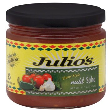 Julio's Home Style Mild Salsa, 11.5 oz