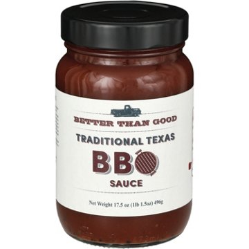 Better Than Good Traditional Texas BBQ Sauce, 17.5 oz