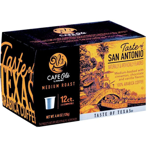 CAFE Olé by H-E-B Taste of San Antonio Medium Roast Coffee Single Serve Cups