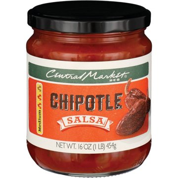 Central Market Medium Chipotle Salsa, 16 oz