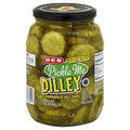 H-E-B Pickle Me Dilley Hamburger Dill Chips, 32 oz