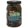 H-E-B Pickle Me Sweet Gherkins Pickles, 16 oz
