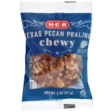 H-E-B Chewy Texas Pecan Praline, 2 oz