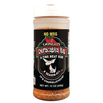 2 Gringo's Chupacabra No MSG Rub & Season All, 12 oz