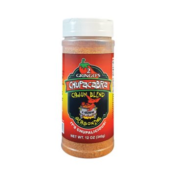 2 Gringo's Chupacabra Cajun Blend Seasoning, 12 oz