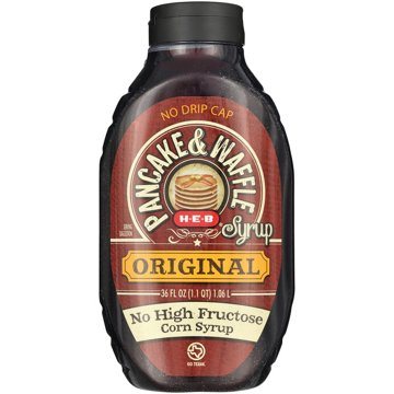 H-E-B Original Pancake & Waffle Syrup, 36 oz