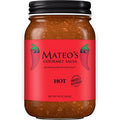 Mateo's Hot Gourmet Salsa, 16 oz
