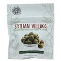 Sicilian Village Marinated Green Olives, 1.7 oz