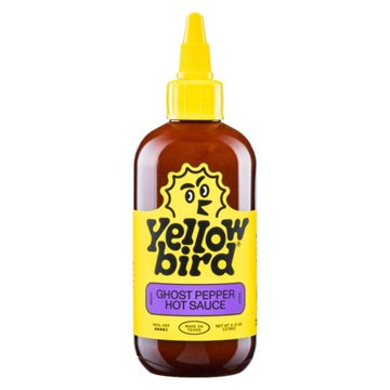 Yellowbird Ghost Pepper Hot Sauce, 9.8 oz