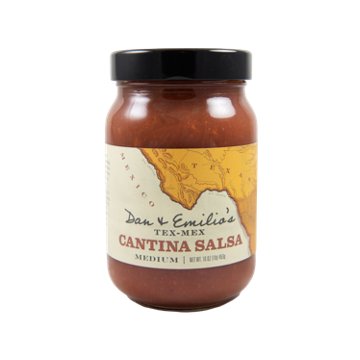 Dan & Emilio's Tex-Mex Cantina Style Medium Salsa, 16 oz