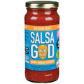 Salsa God Medium Smoky Garlic Chipotle Restaurant Style Salsa, 16 oz