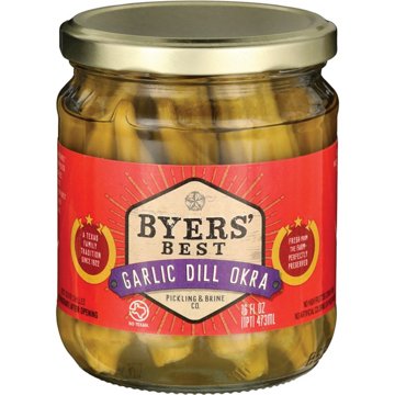 Byers' Best Garlic Dill Okra, 16 oz