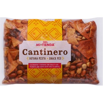 H-E-B Mi Tienda Cantinero Botana Mixta Snack Mix - Peanuts & Tortilla Chips, 16 oz