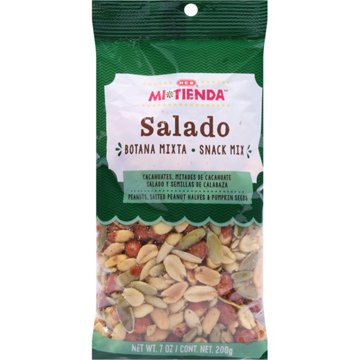 H-E-B Mi Tienda Salado Botana Mixta Snack Mix - Peanuts & Pumpkin Seeds, 7 oz