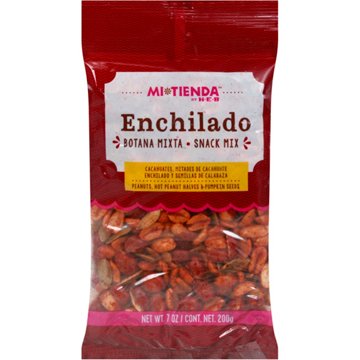 H-E-B Mi Tienda Enchilado Botana Mixta Snack Mix - Hot Peanuts & Pumpkin Seeds, 7 oz