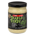 Diablo Verde Creamy Cilantro Sauce - Hot, 12.5 oz