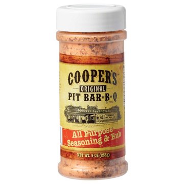 Cooper's Original Pit Bar B Q All Purpose Seasoning & Rub, 9 oz