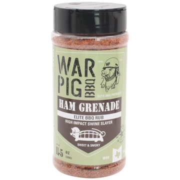 Warpig BBQ Ham Grenade High Impact Swine Slayer Elite BBQ Rub, 11.5 oz