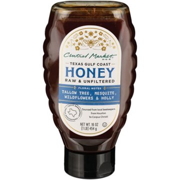 Central Market Texas Gulf Coast Raw & Unfiltered Honey, 16 oz