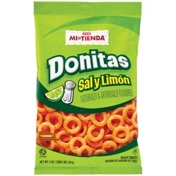 H-E-B Mi Tienda Donitas Wheat Snacks - Sal y Limón, 3 oz