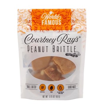 Courtney Ray's Original Peanut Brittle, 3.25 oz