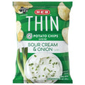 H-E-B Thin Potato Chips – Sour Cream & Onion, 9 oz