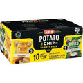 H-E-B Potato Chip Variety Pack 1 oz Bags, 10 ct