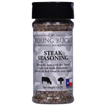 Young Bucks Steak Seasoning, 5.9 oz
