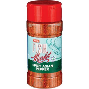 H-E-B Fish Market Spicy Asian Pepper Seasoning Spice Blend, 2.2 oz