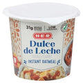 H-E-B Instant Oatmeal Cup - Dulce De Leche, 1.59 oz