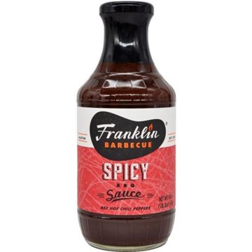 Franklin Barbecue Spicy BBQ Sauce, 18 oz